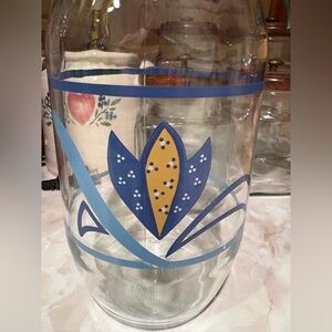 vintage Arc France glass canister